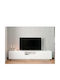 TV-Ständer Weiß Gloss M220xP43xH46cm