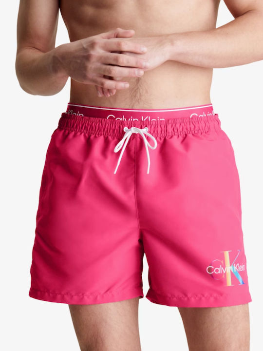 Calvin Klein Ανδρικό Μαγιό Σορτς Φούξια Calvin Klein Ανδρικό Μαγιό Σορτς Φούξια