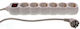 Well Power Strip 3 Positions with Switch and Cable 1.5m