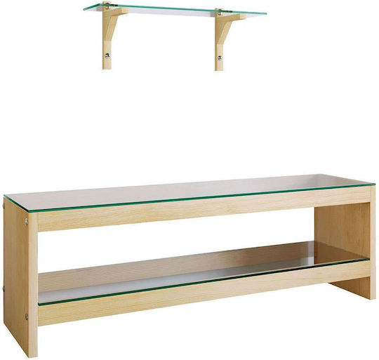Σύνθετο Σαλονιού Oak Μ140xΒ40xΥ45εκ.