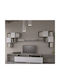 Smart No-8 Living Room TV Unit Ashtray L340xW45xH52cm