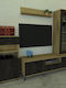 Wohnzimmer TV-Einheit Beige L180xB40xH55cm