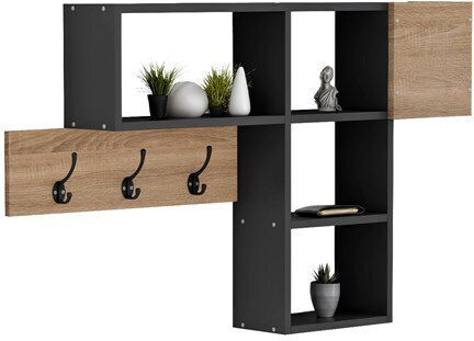 Harlan Eingangsmöbel mit Garderobe Grey 99.5x15x61cm