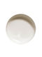 Kutahya Porselen Plate Soup Beige with Diameter 20cm
