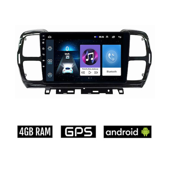 Auto-Audiosystem für Citroen C5 Aircross 2017-2021 (Bluetooth/USB/AUX/WiFi/GPS/Apple-Carplay/Android-Auto) mit Touchscreen 9"