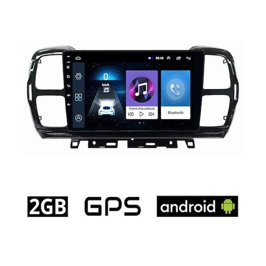 Car Audio System for Citroen C5 Aircross 2017-2021 (Bluetooth/USB/AUX/WiFi/GPS/Apple-Carplay/Android-Auto) with Touch Screen 9"