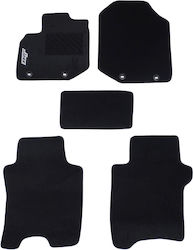 Autopataki Σετ Μπροστινά και Πίσω 5τμχ για Honda Jazz 2008-2013 Μαύρα Autopataki Σετ Μπροστινά και Πίσω 5τμχ για Honda Jazz 2008-2013 Μαύρα