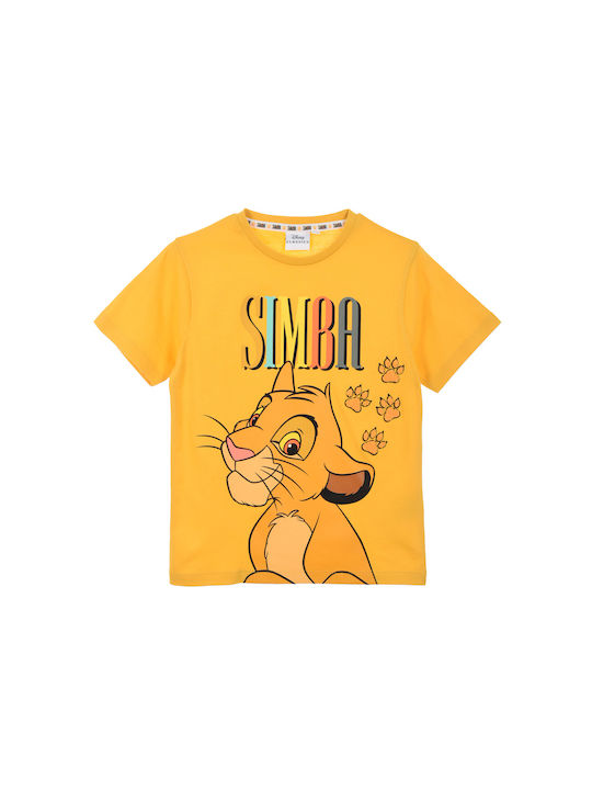 Superheroes Kids T-shirt Yellow