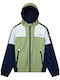 Kids' Casual Jacket Windproof with Hood Khaki