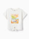 Zippy Kids Blouse Short Sleeve White