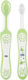 Chicco Baby Toothbrush Set for 4m+ 2 Pieces Green