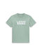 Vans Men's Short Sleeve Blouse Petrol Blue