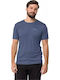 Αθλητικό T-shirt Μπλε