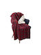 Heinner Decke Pelzige Doppel 200x220cm Rot