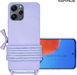 Sonique Umschlag Rückseite Silikon 0.5mm mit Ba...