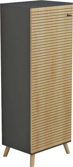 Ξύλινη Παπουτσοθήκη Alvaro 50x38x135cm
