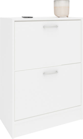 Ξύλινη Παπουτσοθήκη Rin 63x30x85cm