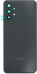 Carcase Batterycover+Camera Lens Negru Samsung Galaxy A32 5G