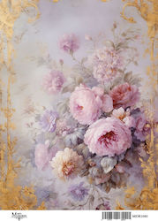 Rice paper Maja's Memories, 30x42cm, Bouquet Fl...