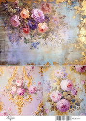 Rice paper Maja's Memories, 30x42cm, Bouquet Fl...