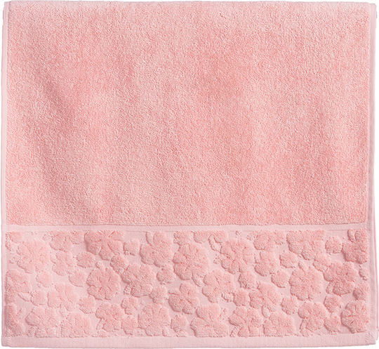 Nef-Nef Homeware Πετσέτα Προσώπου Sierra 50x90εκ. Sierra Rose Βάρους 500gr/m²