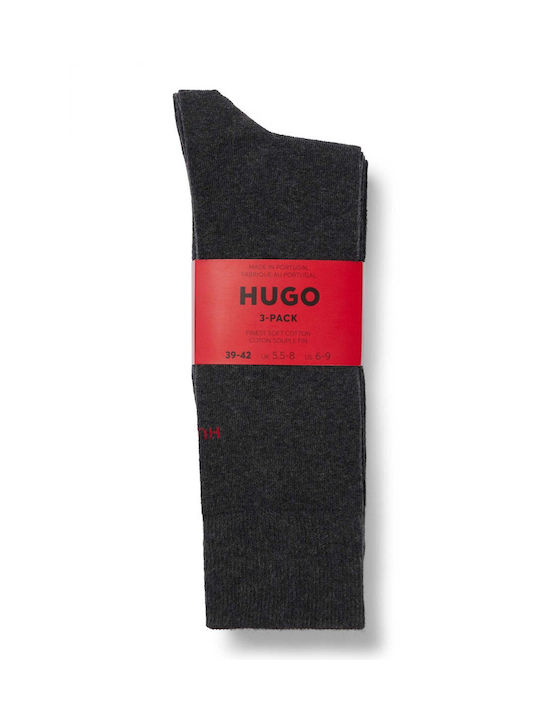 Hugo Boss Bărbați Șosete GRI 1Pachet