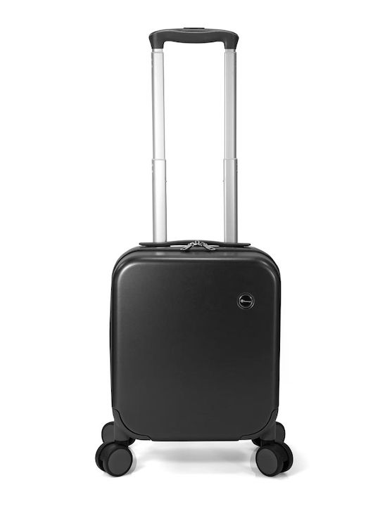 Benzi Cabin Travel Suitcase Hard Black with 4 W...