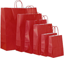 Papiertüten für Verpackungen Rote 32x12cm 200Stück Papiertüten für Verpackungen Rote 32x12cm 200Stück