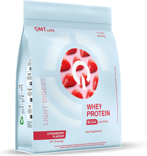 QNT Light Digest Protein Whey Gluten Free with Flavor Strawberry 500gr
