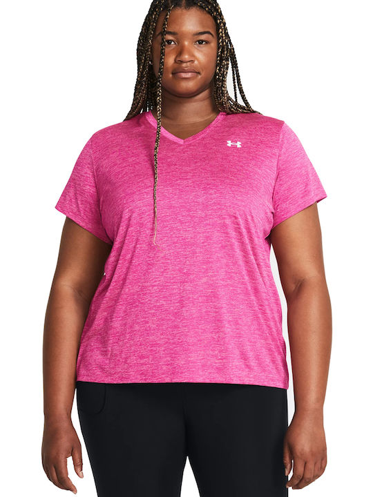 Under Armour Feminin Tricou Roz