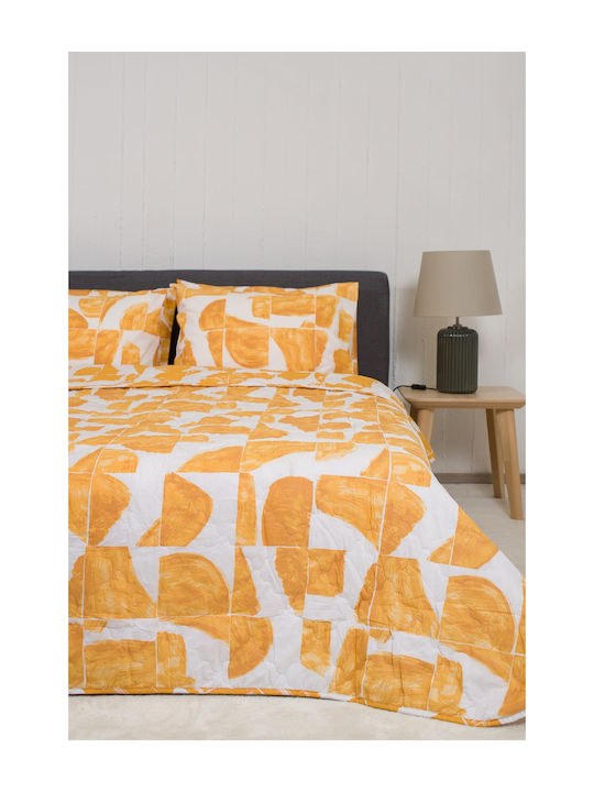 Viokarpet Nordic 855 Coverlet Single Cotton Gol...