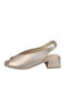 Leather Sandals Beige