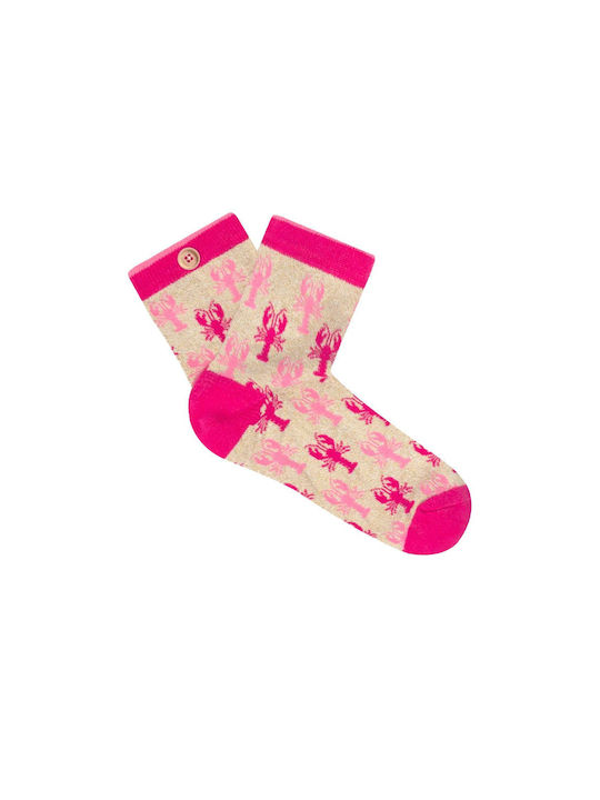 Cabaia Damen Socken Rose 1Pack