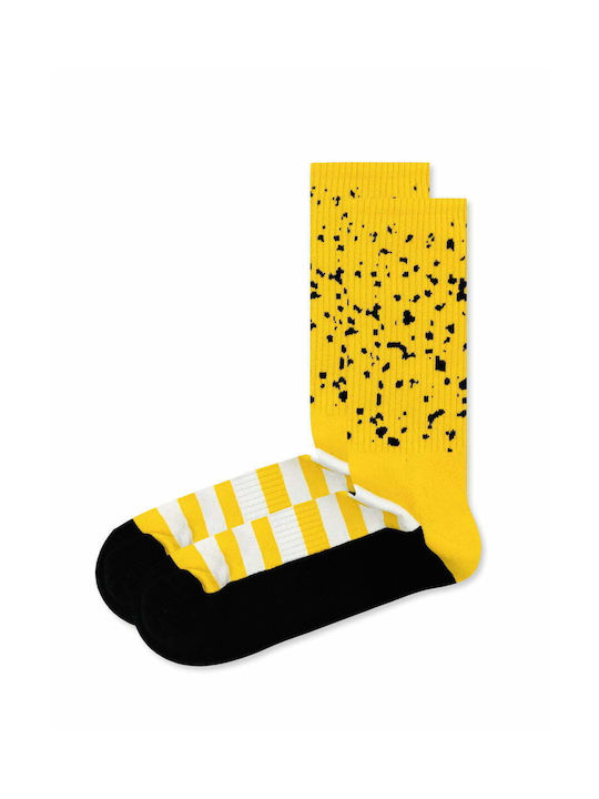 NODO Women's Socks Yellow