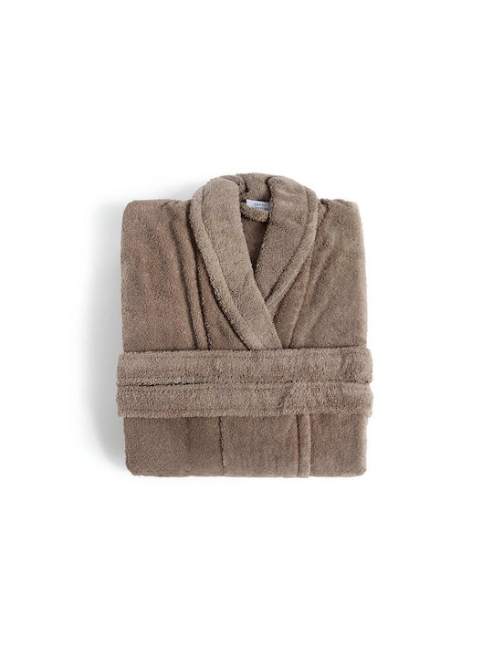 Fieldcrest Bathrobe Dark Taupe