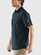 Men's Shirt Short-sleeved Navy Blue
