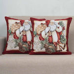 Christmas Pillowcase 45x45 Cotone Scarlet