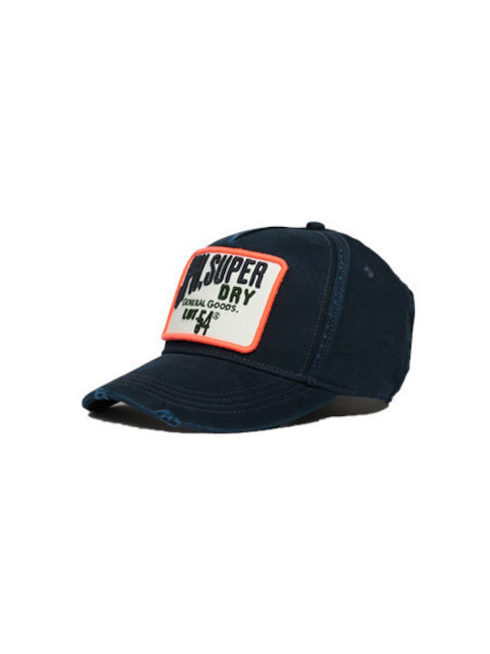 Superdry Graphic Trucker Cap Navy Blue