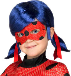 Miraculous Ladybug Pălărie de Carnaval cu Codițe Roșu