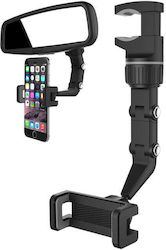 Mobile Phone Holder Car with Adjustable Hooks Black