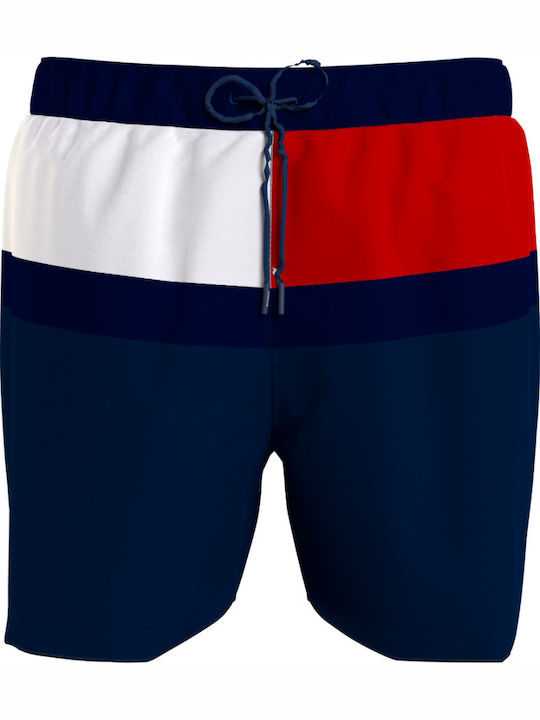 Tommy Hilfiger Herren Badebekleidung Shorts Blau Gestreift