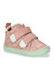 Kinderstiefel mit Bügel- und Schleifenverschluss Rosa