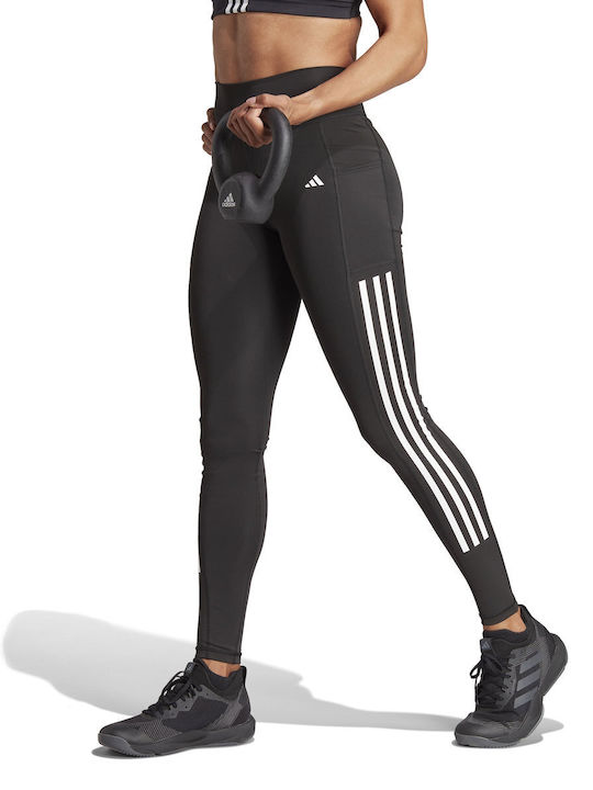 Adidas Training Γυναικείο Κολάν Ψηλόμεσο Μαύρο