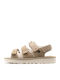 Golden Coast Multistrap Flatform Sandals Мъжки сандали в Бежов цвят