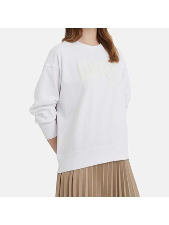 DKNY Women's Sweatshirt White