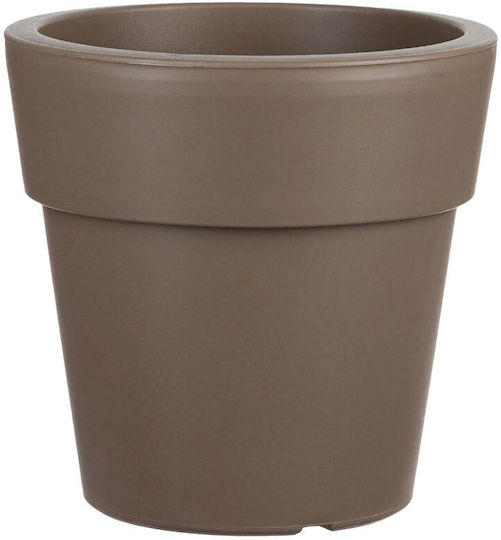 Et Plast Anaïs Pot Plastic Mocha 40x40x37cm.