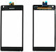 Мобилни телефони с докосваеми панели за Sony Xperia M (Черен)