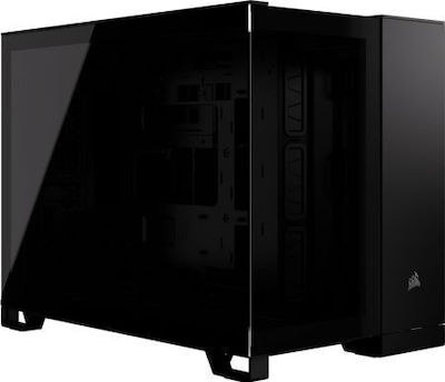 Corsair 2500X Gaming Midi Tower Κουτί Υπολογιστή με Πλαϊνό Παράθυρο Μαύρο