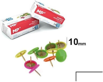 Coloured pins 10mm (box of 100 pcs) Mp Pa485-03