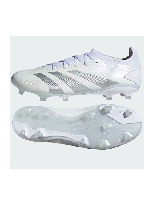 adidas Predator Pro Fußballschuhe mit Stollen Weiß